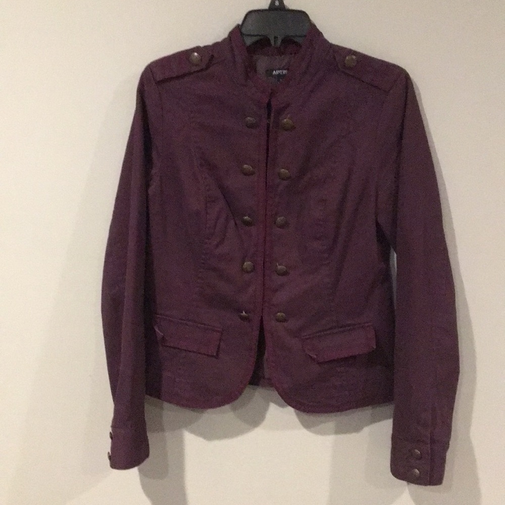 Purple jacket